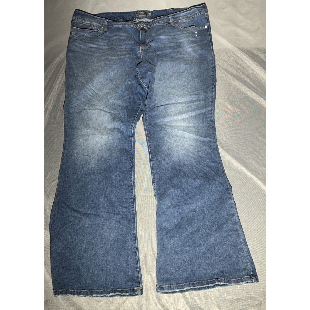 Torrid Luxe Slim Boot Stretch Mid-Rise Jean Size 28XT